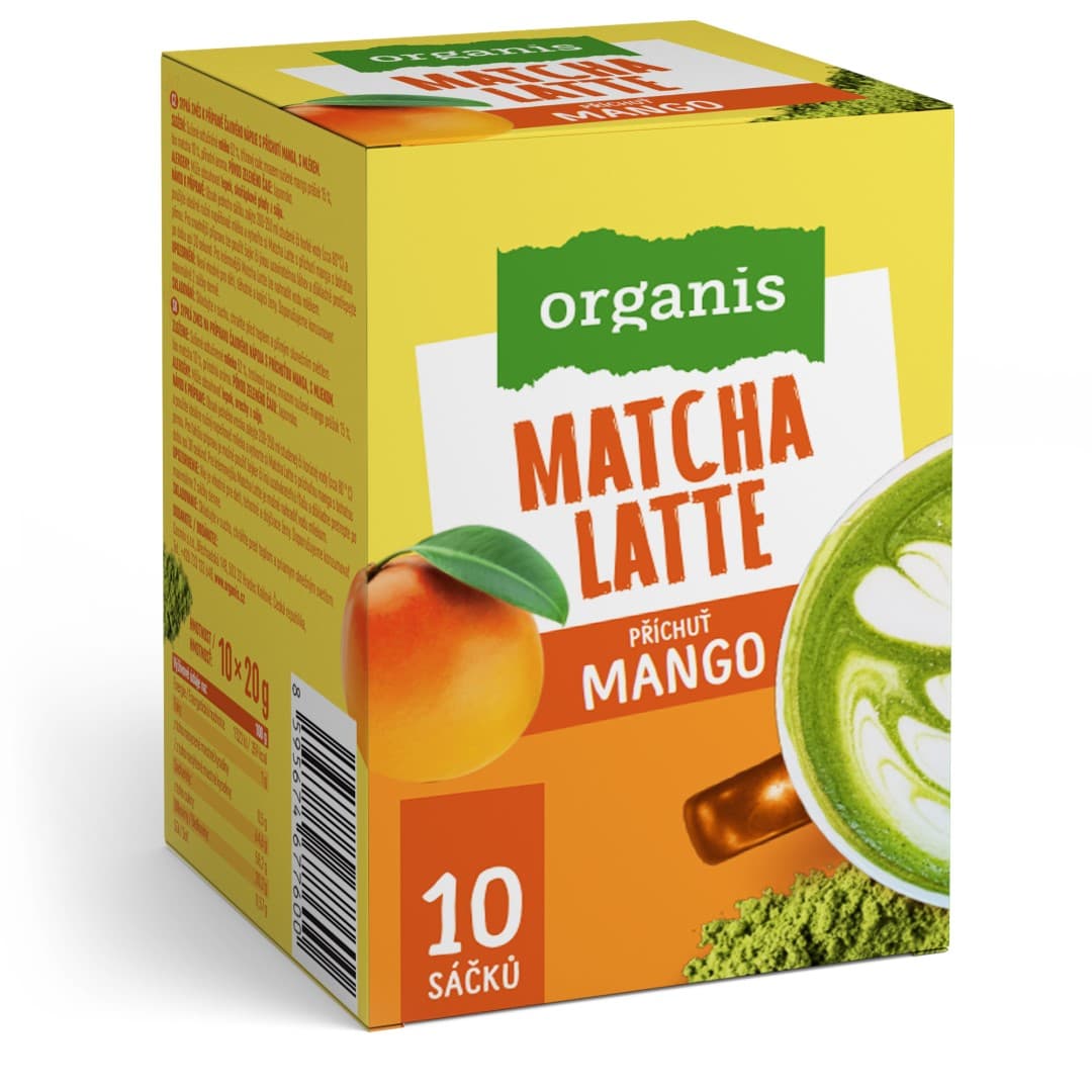 Matcha Latte Mango (10× 20 g)